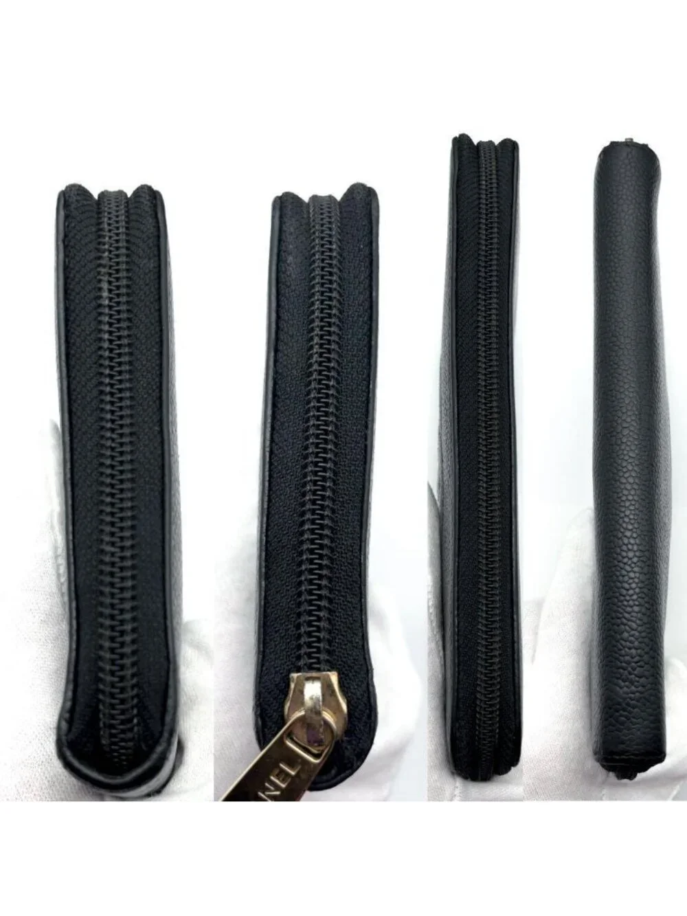 Chanel Wallet Coco Stitch Caviar Organizer